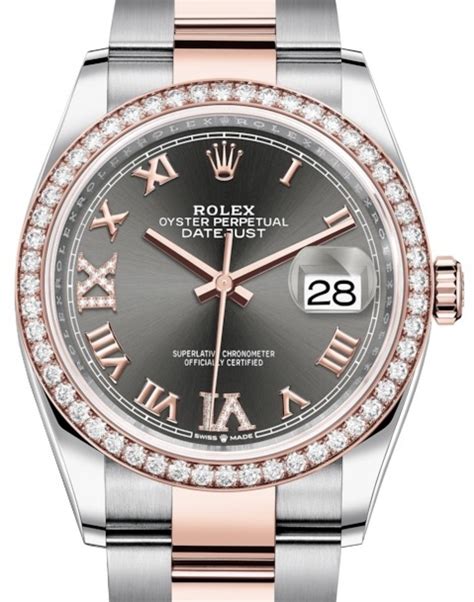 rolex oyster perpetual datejust 36 rose gold|rolex rose gold datejust price.